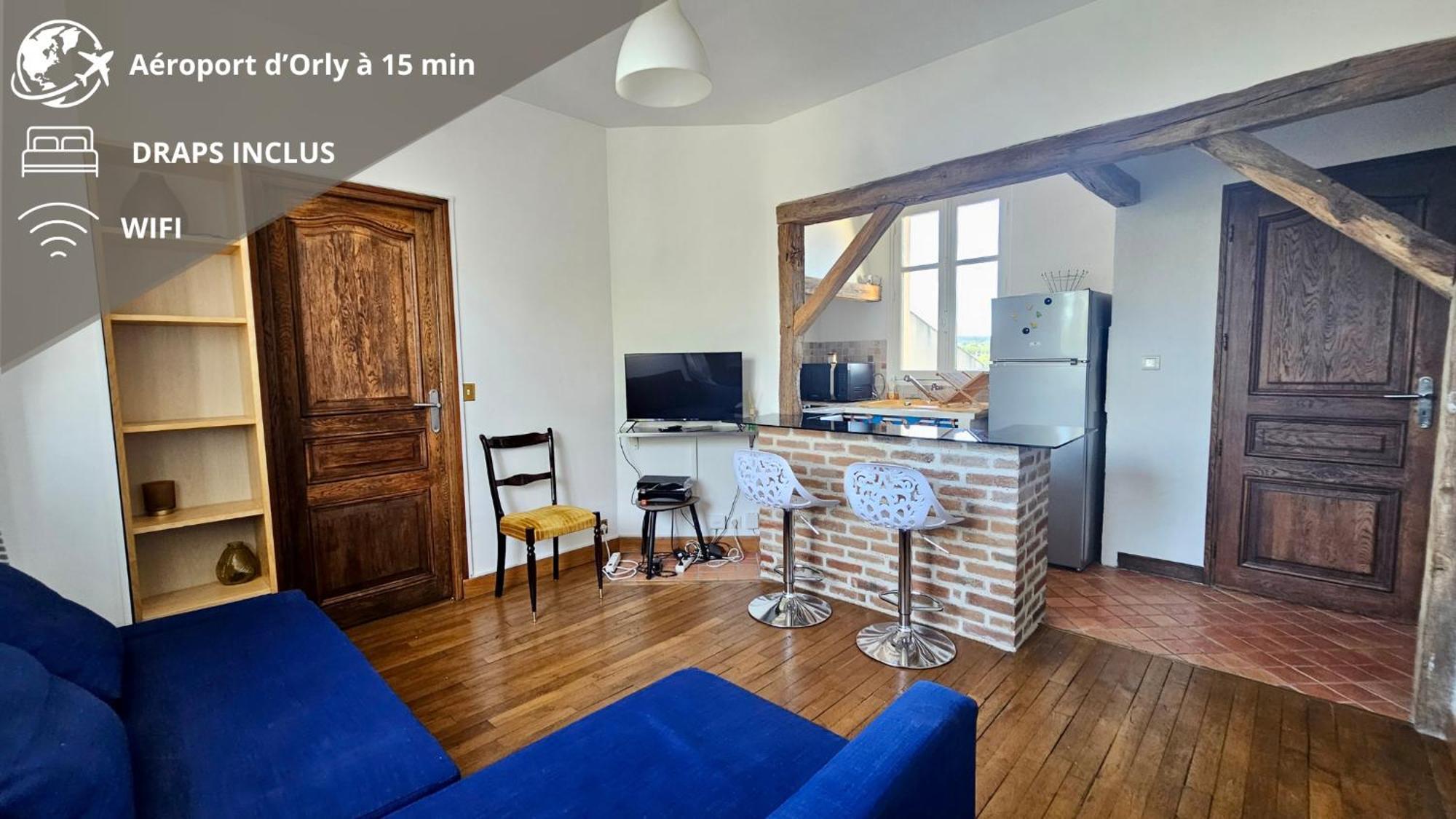 Petit Cocon A 25 Min De Paris Et De L'Aeroport D'Orly Apartment Antony Exterior photo